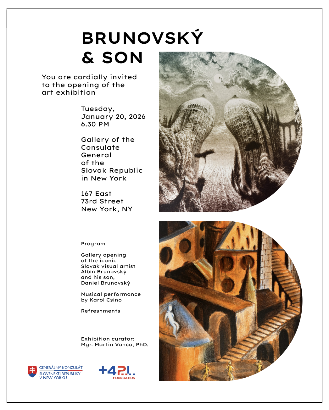Brunovský & Son Invitation